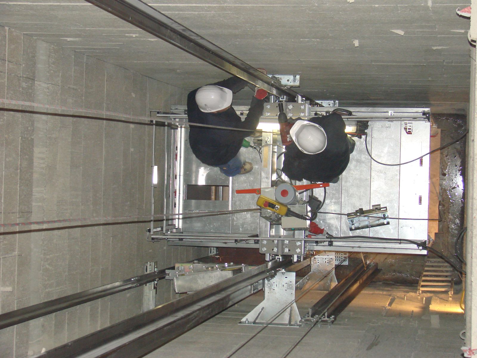 Installation d'ascenseur